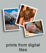 Prints from digital processing